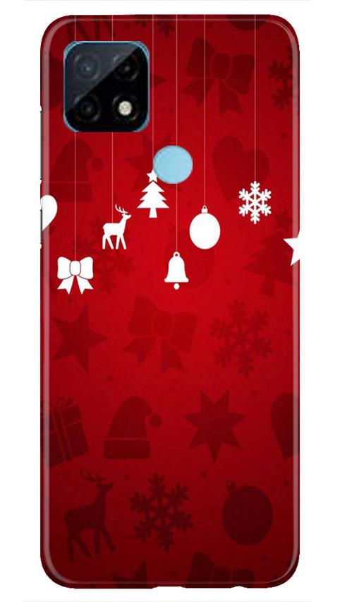 Christmas Mobile Back Case for Realme C12 (Design - 78) Christmas Case for Realme C12
