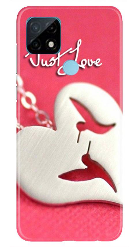 Just love Mobile Back Case for Realme C12 (Design - 88) Just love Case for Realme C12