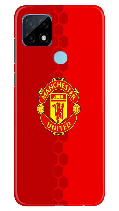 Manchester United Mobile Back Case for Realme C21 (Design - 157) Manchester United Case for Realme C21 (Design - 157)
