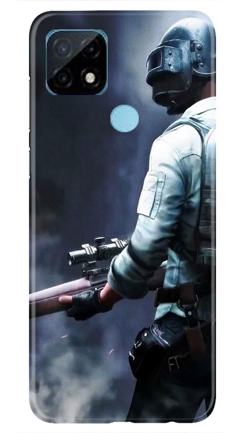 Pubg Mobile Back Case for Realme C21 (Design - 179) Pubg Case for Realme C21 (Design - 179)