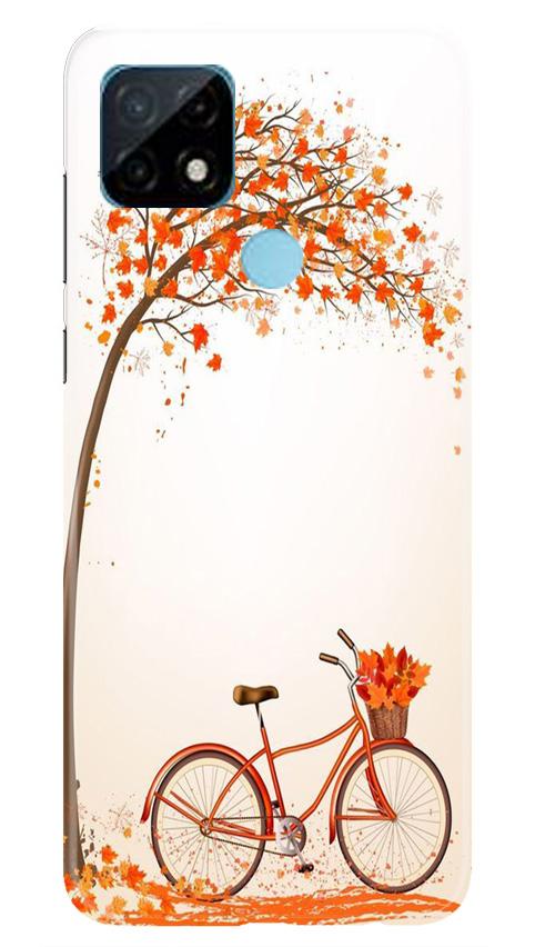 Bicycle Mobile Back Case for Realme C21 (Design - 192) Bicycle Case for Realme C21 (Design - 192)