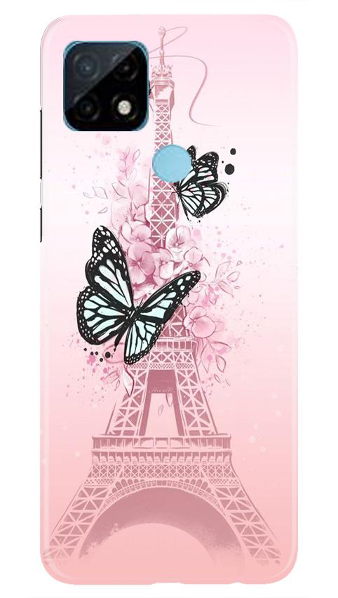 Eiffel Tower Mobile Back Case for Realme C21 (Design - 211) Eiffel Tower Case for Realme C21 (Design No. 211)