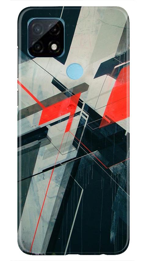 Modern Art Mobile Back Case for Realme C12 (Design - 231) Modern Art Case for Realme C12 (Design No. 231)