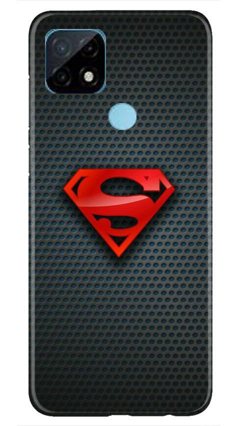 Superman Mobile Back Case for Realme C21 (Design - 247) Superman Case for Realme C21 (Design No. 247)