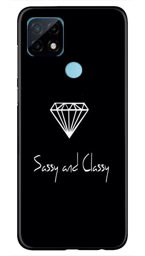 Sassy and Classy Mobile Back Case for Realme C12 (Design - 264) Sassy and Classy Case for Realme C12 (Design No. 264)