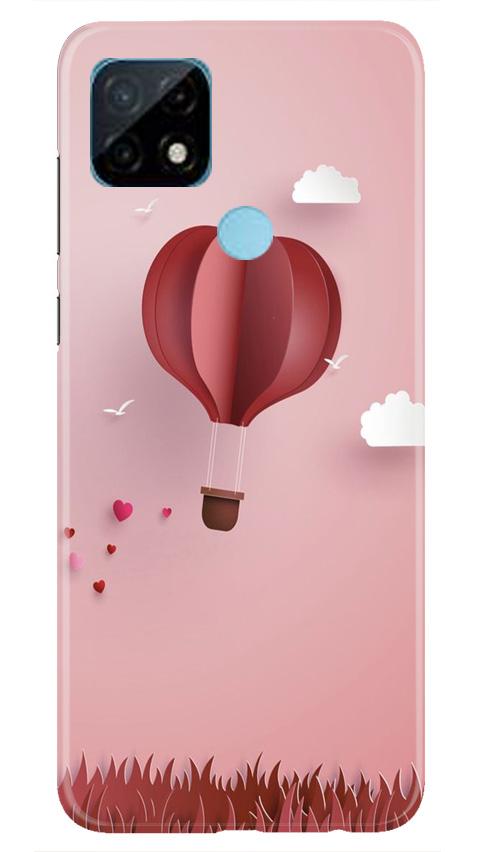 Parachute Mobile Back Case for Realme C21 (Design - 286) Parachute Case for Realme C21 (Design No. 286)