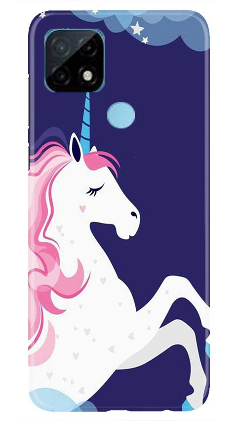 Unicorn Mobile Back Case for Realme C21 (Design - 365) Unicorn Mobile Back Case for Realme C21 (Design - 365)