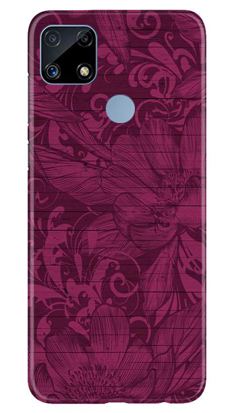 Purple Backround Mobile Back Case for Realme C25S (Design - 22) Purple Backround Case for Realme C25S