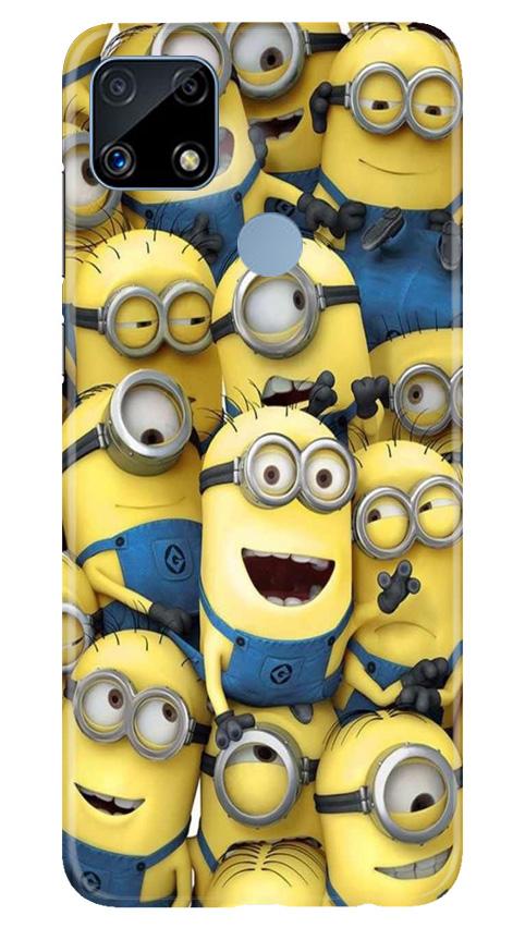 Minions Mobile Back Case for Realme C25S (Design - 127) Minions Case for Realme C25S (Design - 127)