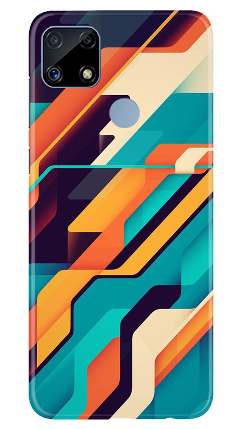 Modern Art Mobile Back Case for Realme C25S (Design - 233) Modern Art Case for Realme C25S (Design No. 233)