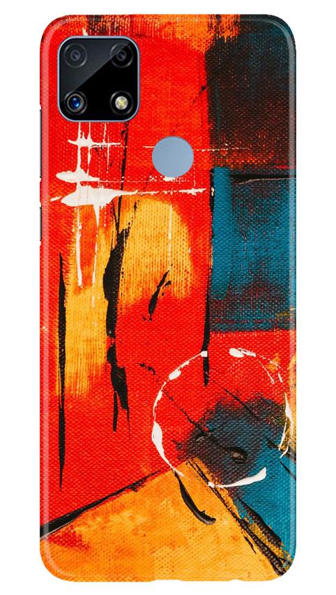 Modern Art Mobile Back Case for Realme C25 (Design - 239) Modern Art Case for Realme C25 (Design No. 239)