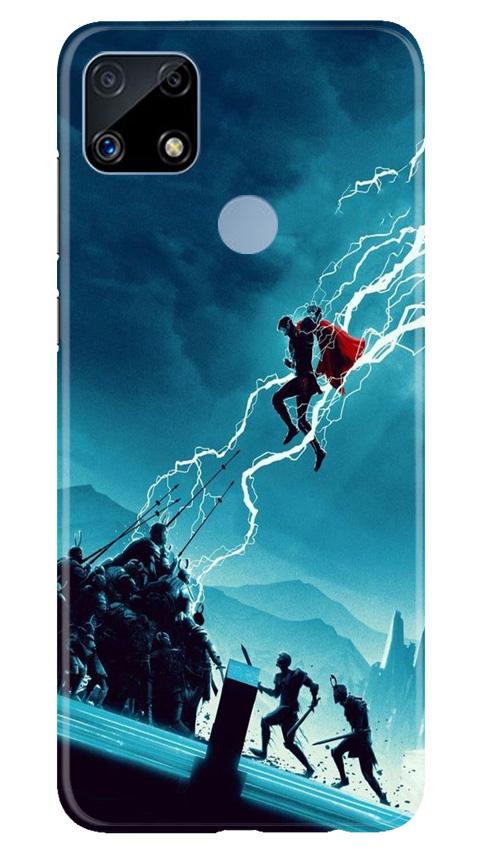 Thor Avengers Mobile Back Case for Realme C25S (Design - 243) Thor Avengers Case for Realme C25S (Design No. 243)