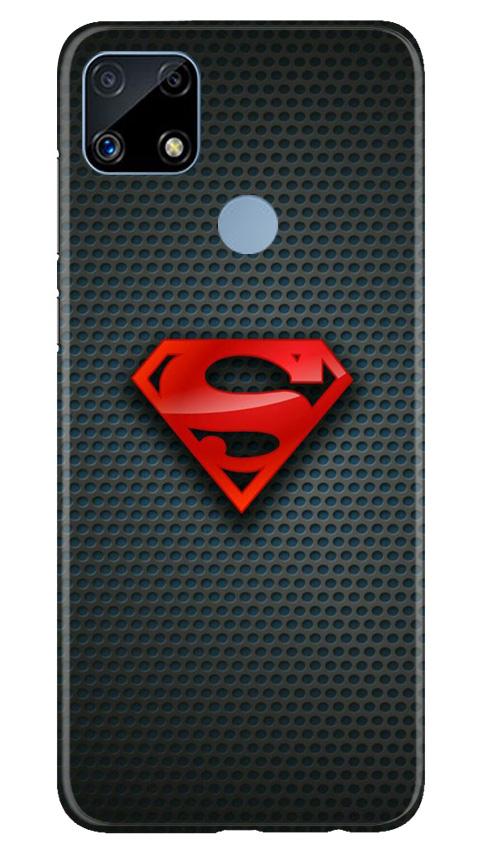 Superman Mobile Back Case for Realme C25 (Design - 247) Superman Case for Realme C25 (Design No. 247)
