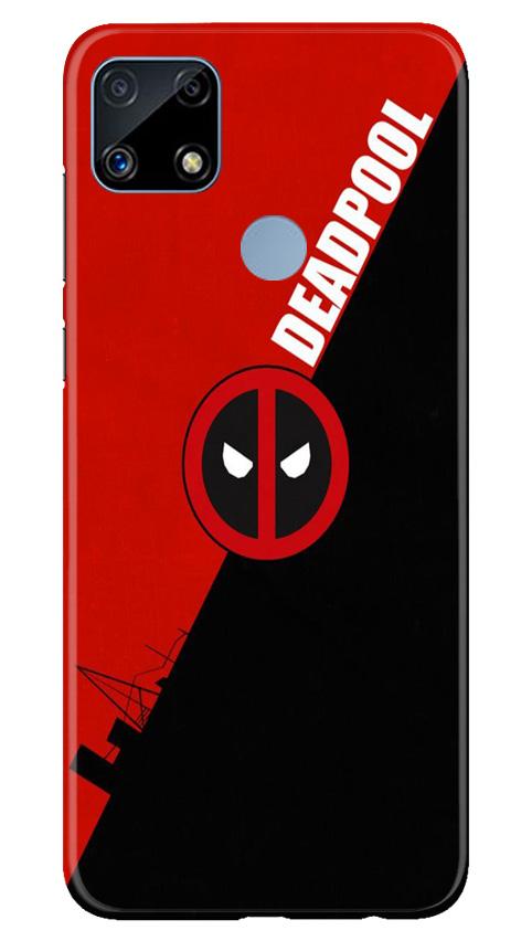 Deadpool Mobile Back Case for Realme C25 (Design - 248) Deadpool Case for Realme C25 (Design No. 248)