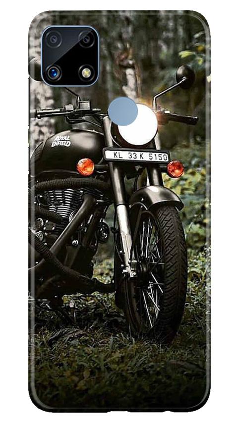 Royal Enfield Mobile Back Case for Realme C25 (Design - 384)
