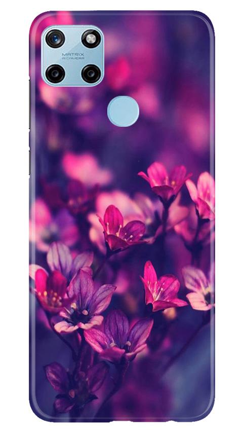 flowers Mobile Back Case for Realme C21Y (Design - 25) flowers Case for Realme C21Y
