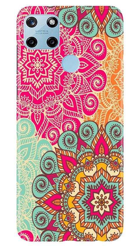 Rangoli art2 Mobile Back Case for Realme C21Y (Design - 29) Rangoli art2 Case for Realme C21Y