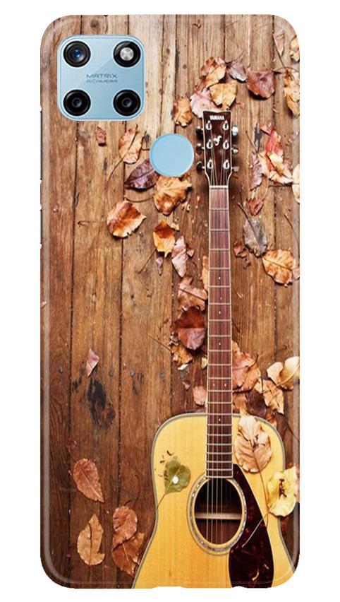 Guitar Mobile Back Case for Realme C25Y (Design - 43) Guitar Case for Realme C25Y