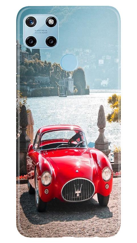 Vintage Car Mobile Back Case for Realme C25Y (Design - 51) Vintage Car Case for Realme C25Y