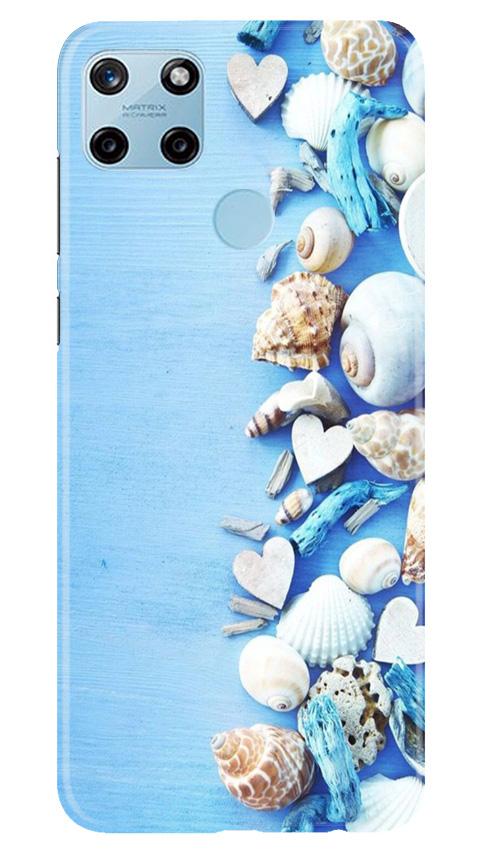 Sea Shells2 Mobile Back Case for Realme C25Y (Design - 64) Sea Shells2 Case for Realme C25Y