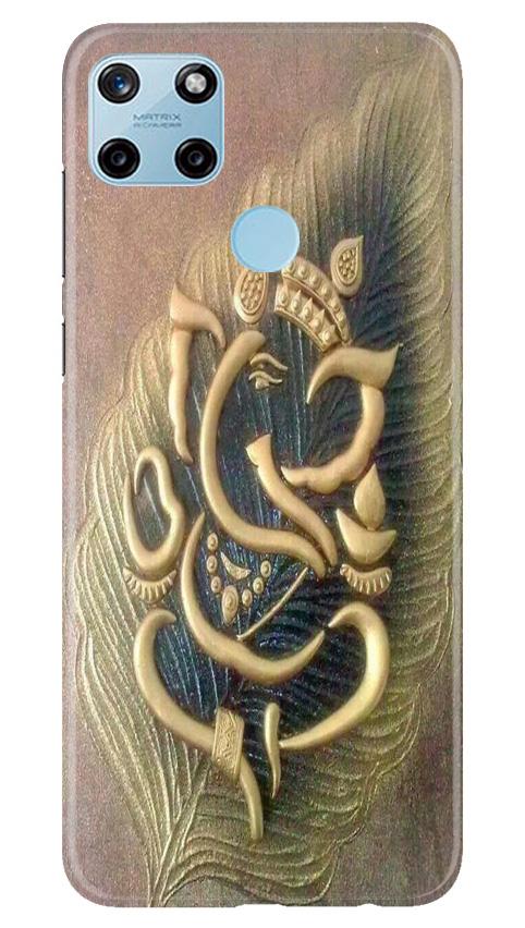 Lord Ganesha Mobile Back Case for Realme C25Y (Design - 100) Lord Ganesha Case for Realme C25Y