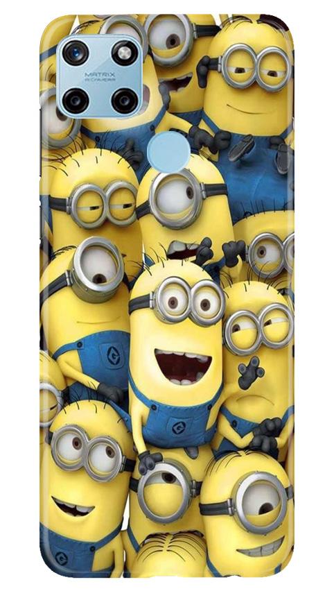 Minions Mobile Back Case for Realme C21Y (Design - 127) Minions Case for Realme C21Y (Design - 127)