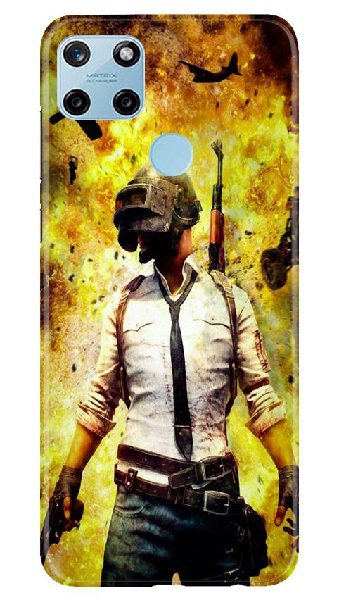 Pubg Mobile Back Case for Realme C21Y (Design - 180) Pubg Case for Realme C21Y (Design - 180)