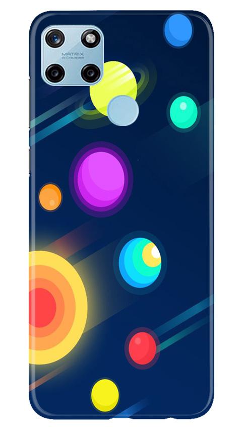 Solar Planet Mobile Back Case for Realme C25Y (Design - 197) Solar Planet Case for Realme C25Y (Design - 197)
