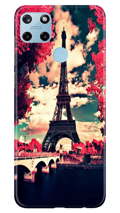 Eiffel Tower Mobile Back Case for Realme C25Y (Design - 212) Eiffel Tower Case for Realme C25Y (Design No. 212)