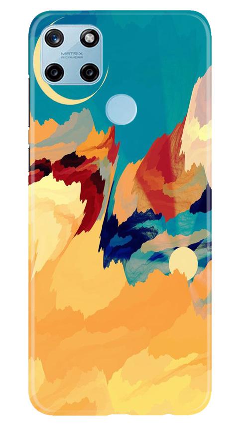 Modern Art Mobile Back Case for Realme C25Y (Design - 236) Modern Art Case for Realme C25Y (Design No. 236)