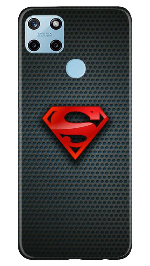 Superman Mobile Back Case for Realme C25Y (Design - 247) Superman Case for Realme C25Y (Design No. 247)