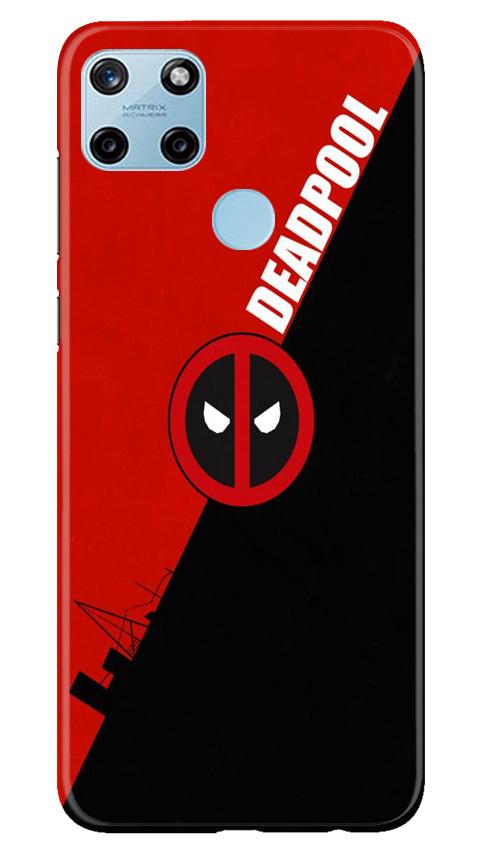 Deadpool Mobile Back Case for Realme C21Y (Design - 248) Deadpool Case for Realme C21Y (Design No. 248)