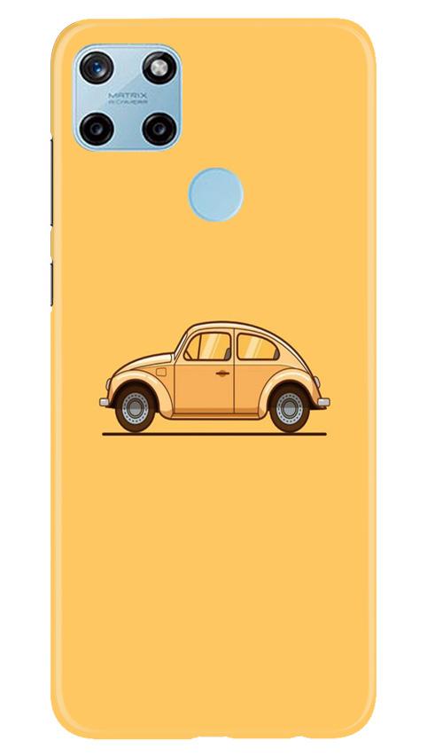 Vintage Car Mobile Back Case for Realme C25Y (Design - 262) Vintage Car Case for Realme C25Y (Design No. 262)