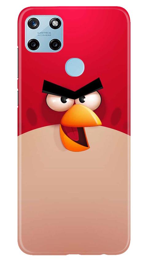 Angry Bird Red Mobile Back Case for Realme C25Y (Design - 325) Angry Bird Red Mobile Back Case for Realme C25Y (Design - 325)