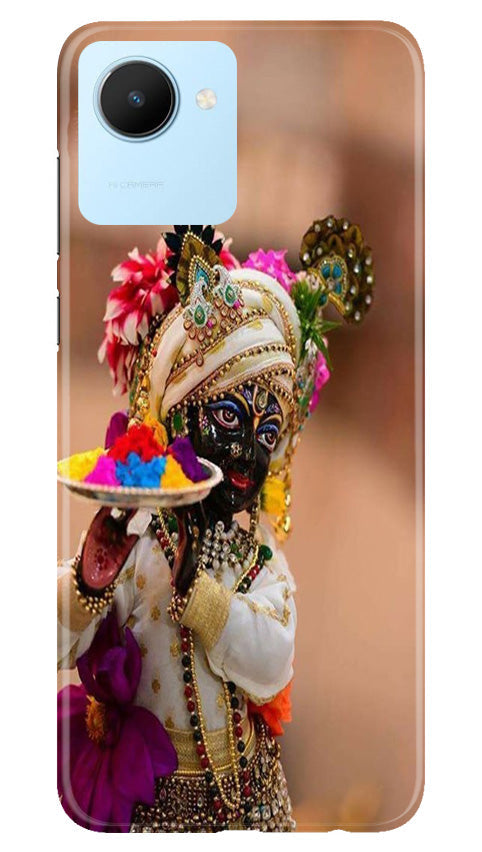 Lord Krishna2 Mobile Back Case for Realme C30 (Design - 17) Lord Krishna2 Case for Realme C30