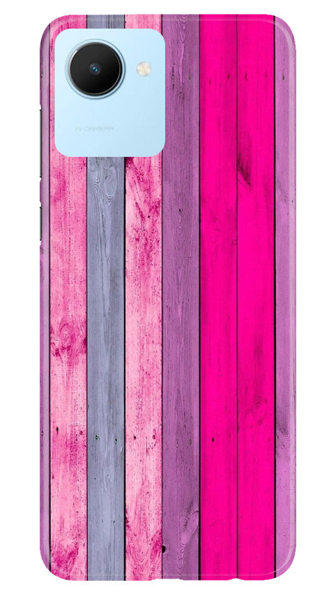Wooden look Mobile Back Case for Realme C30 (Design - 24) Wooden look Case for Realme C30