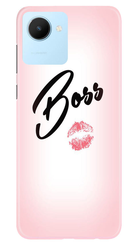 Boss Mobile Back Case for Realme C30 (Design - 59) Boss Case for Realme C30