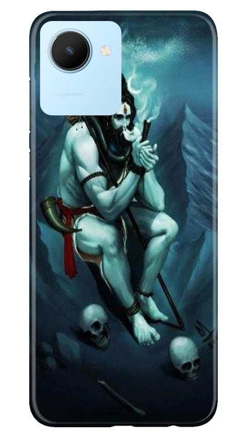 Lord Shiva Mahakal2 Mobile Back Case for Realme C30 (Design - 98) Lord Shiva Mahakal2 Case for Realme C30