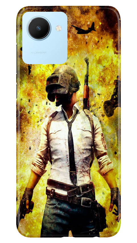 Pubg Mobile Back Case for Realme C30 (Design - 149) Pubg Case for Realme C30 (Design - 149)