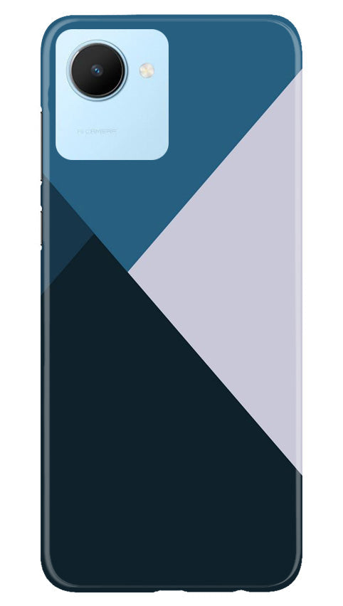 Blue Shades Mobile Back Case for Realme C30 (Design - 157) Blue Shades Case for Realme C30 (Design - 157)