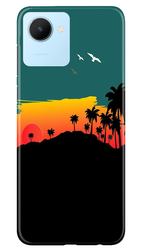 Sky Trees Mobile Back Case for Realme C30 (Design - 160) Sky Trees Case for Realme C30 (Design - 160)