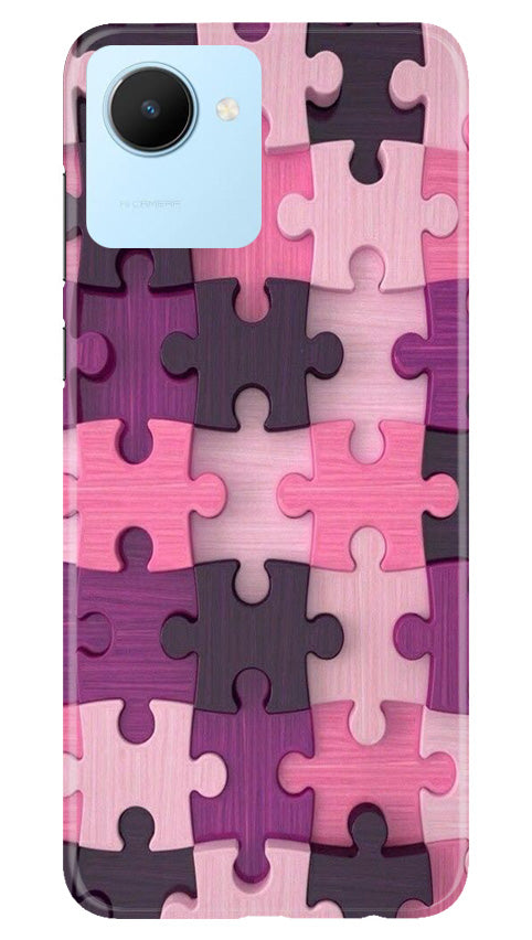 Puzzle Mobile Back Case for Realme C30 (Design - 168) Puzzle Case for Realme C30 (Design - 168)