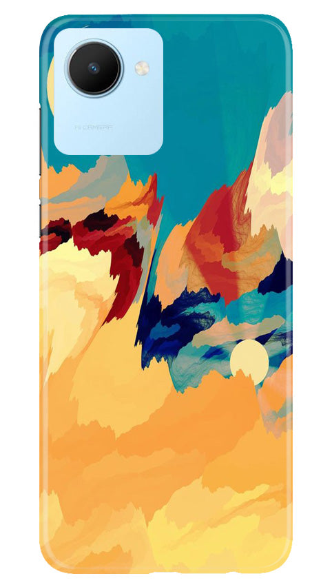 Modern Art Mobile Back Case for Realme C30 (Design - 204) Modern Art Case for Realme C30 (Design No. 204)