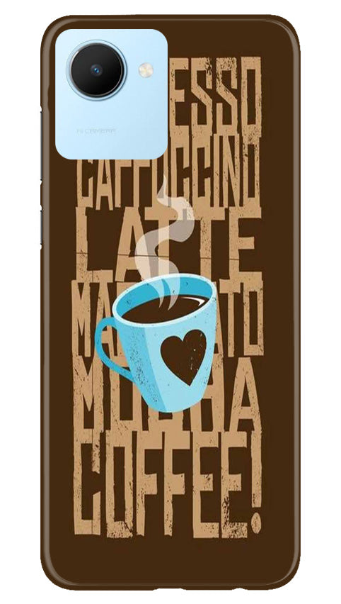 Love Coffee Mobile Back Case for Realme C30 (Design - 311) Love Coffee Mobile Back Case for Realme C30 (Design - 311)