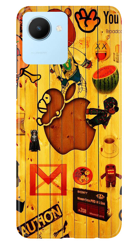 Wooden Texture Mobile Back Case for Realme C30 (Design - 326) Wooden Texture Mobile Back Case for Realme C30 (Design - 326)
