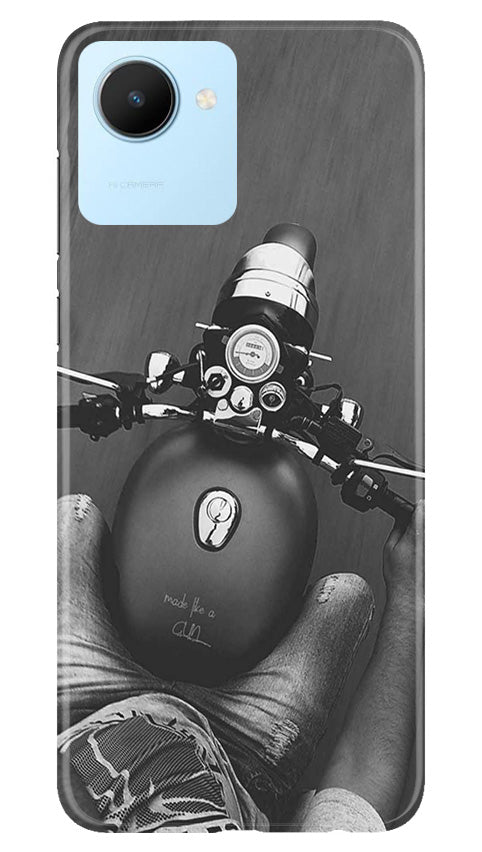 Royal Enfield Mobile Back Case for Realme C30 (Design - 341) Royal Enfield Mobile Back Case for Realme C30 (Design - 341)
