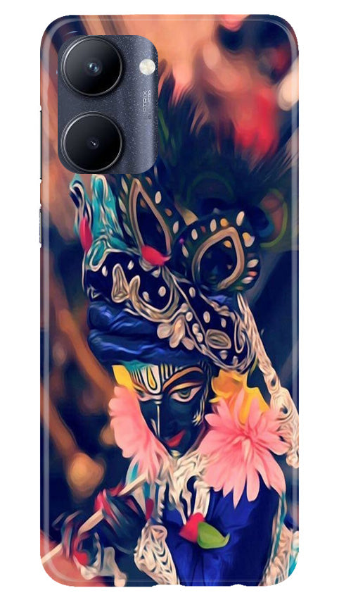 Lord Krishna Mobile Back Case for Realme C33 (Design - 16) Lord Krishna Case for Realme C33