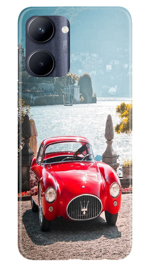 Vintage Car Mobile Back Case for Realme C33 (Design - 51) Vintage Car Case for Realme C33