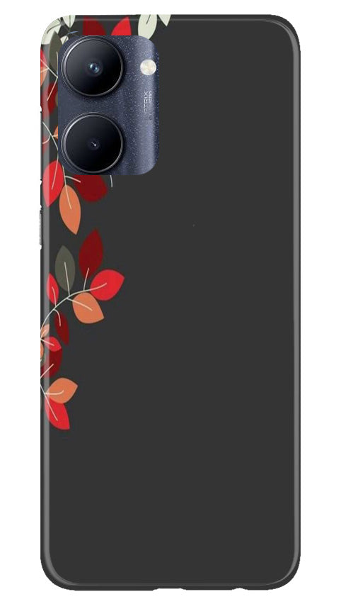 Grey Background Mobile Back Case for Realme C33 (Design - 71) Grey Background Case for Realme C33
