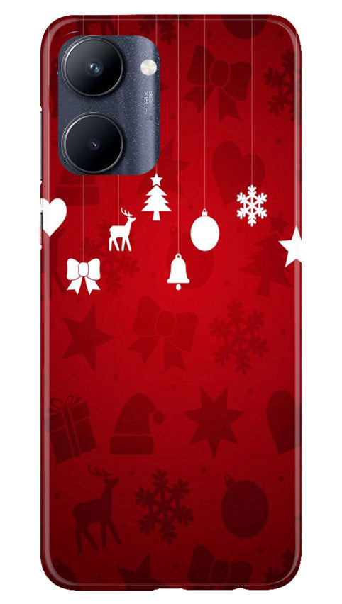 Christmas Mobile Back Case for Realme C33 (Design - 78) Christmas Case for Realme C33